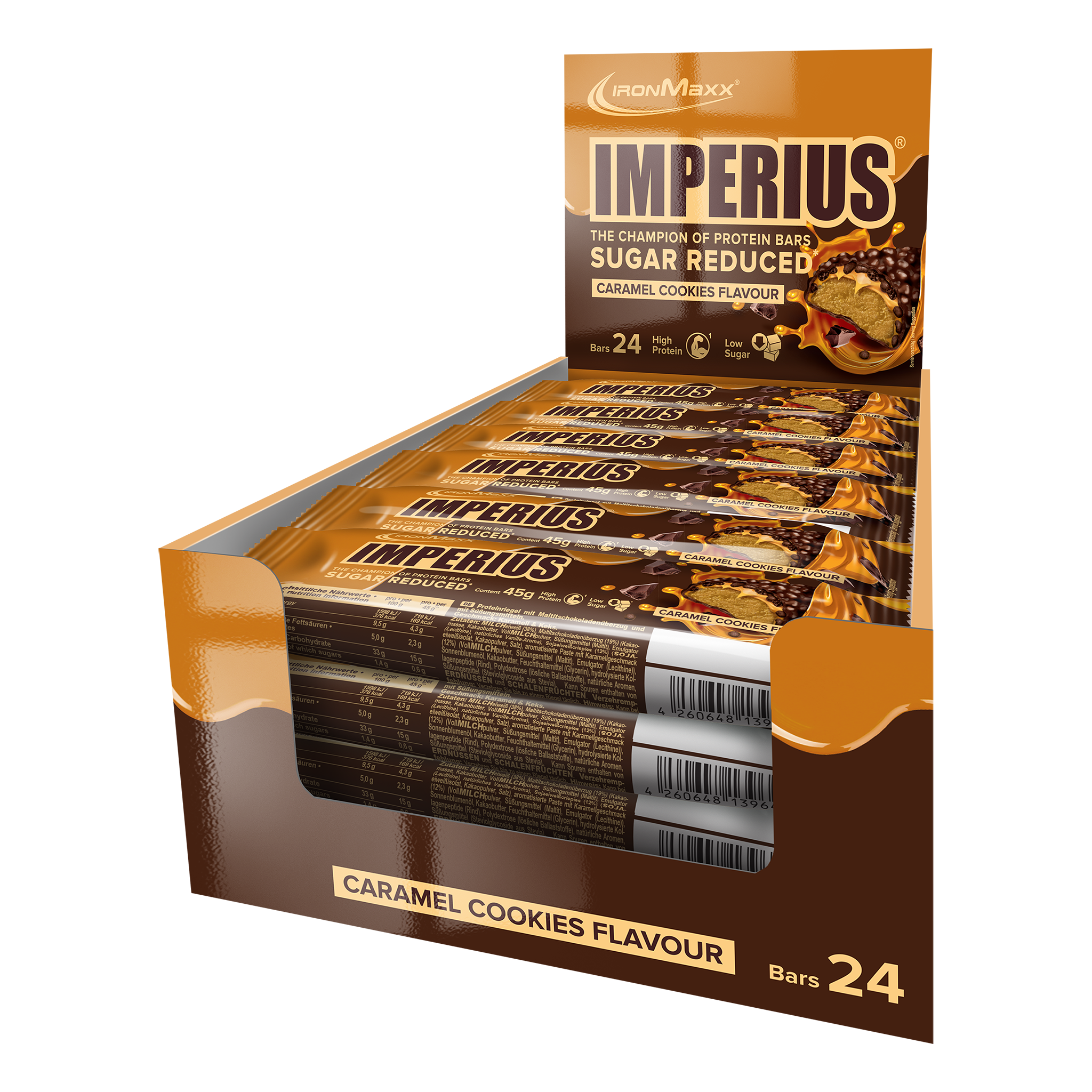 Imperius (24x45g) - Caramel Cookie