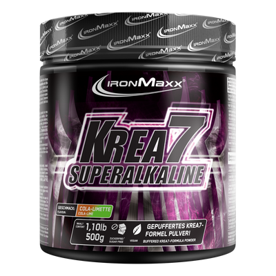 Poudre superalcaline Krea7 (500g) - Cola Citron vert