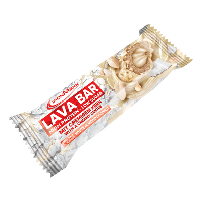 <tc>Lava Bar</tc> <tc>Protein</tc> Barritas (18x40g) - <tc>White Almond Coconut</tc>