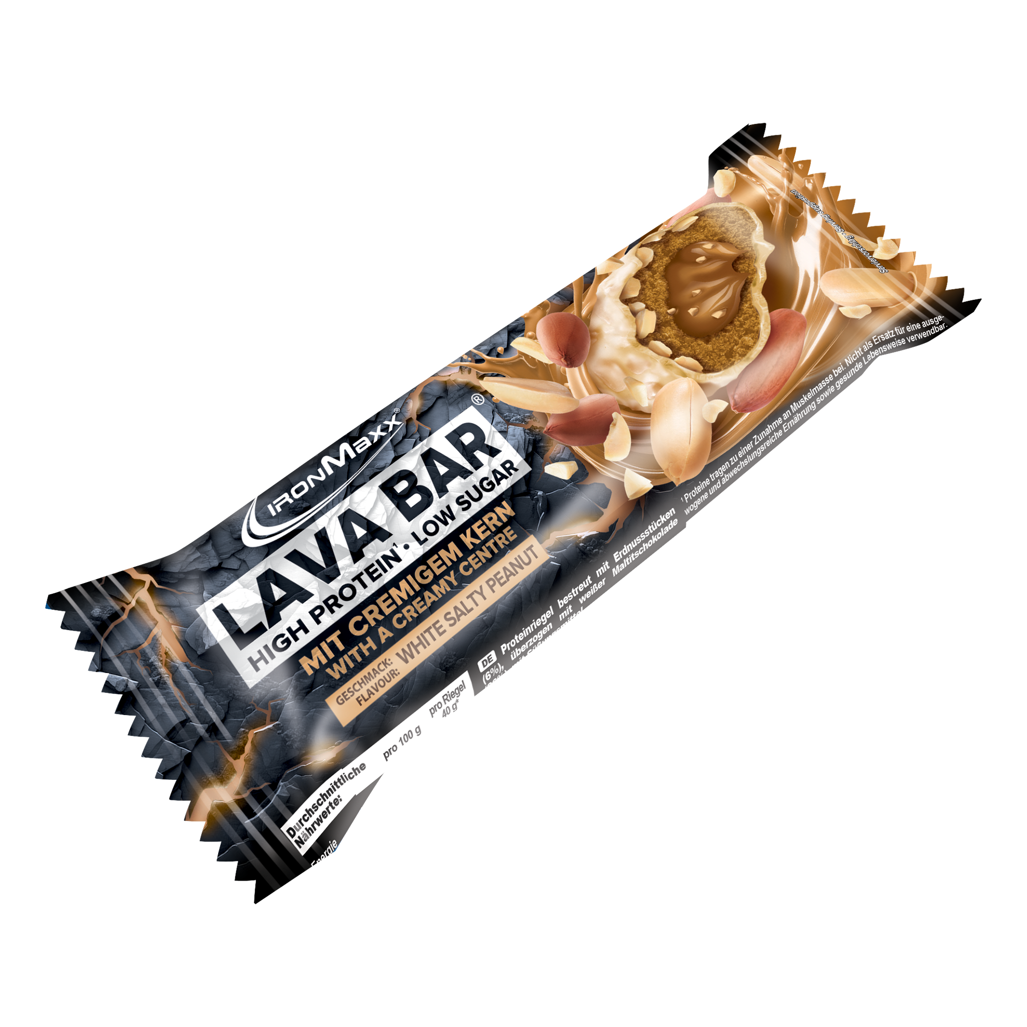 <tc>Lava Bar</tc> <tc>Protein</tc> Bar (40g) - <tc>White Salty Peanut</tc>