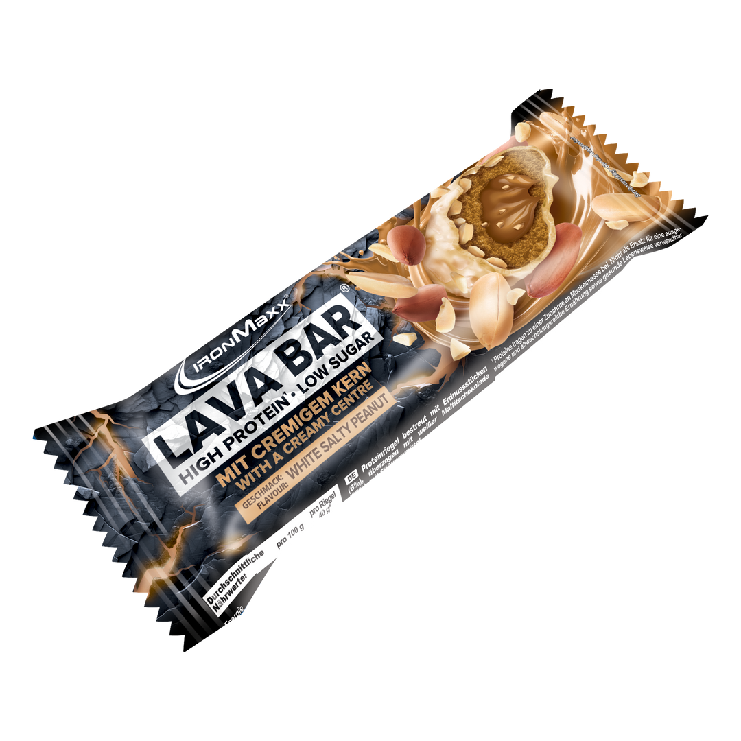 <tc>Lava Bar</tc> <tc>Protein</tc> Barritas (18x40g) - <tc>White Salty Peanut</tc>