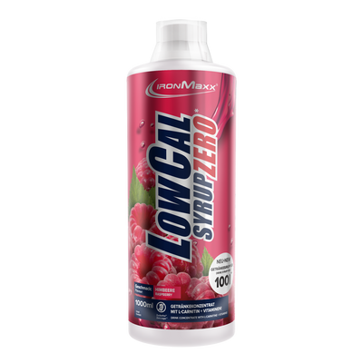 Sirop allégé zéro (1000 ml) - Framboise