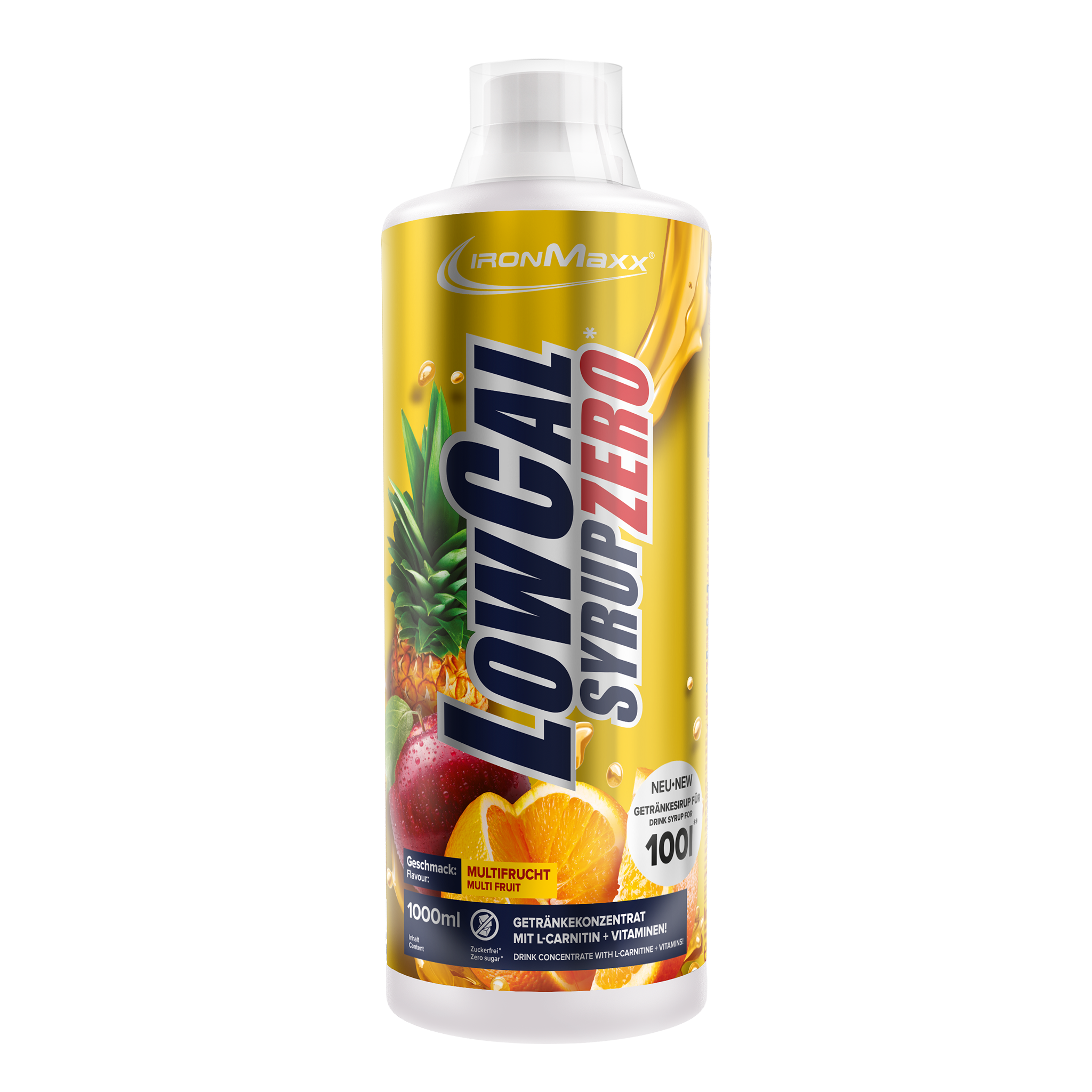 LowCal Syrup Zero (1000ml) - Multifrucht