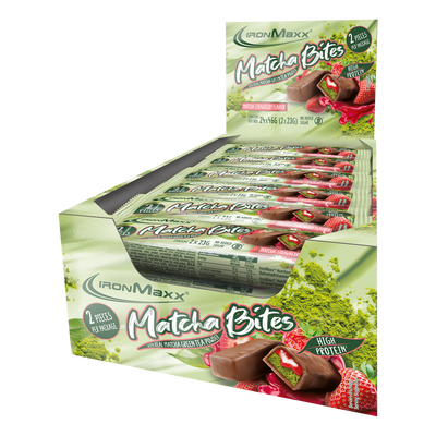 <tc>Matcha Bites (24x46g) - Matcha-Strawberry</tc>