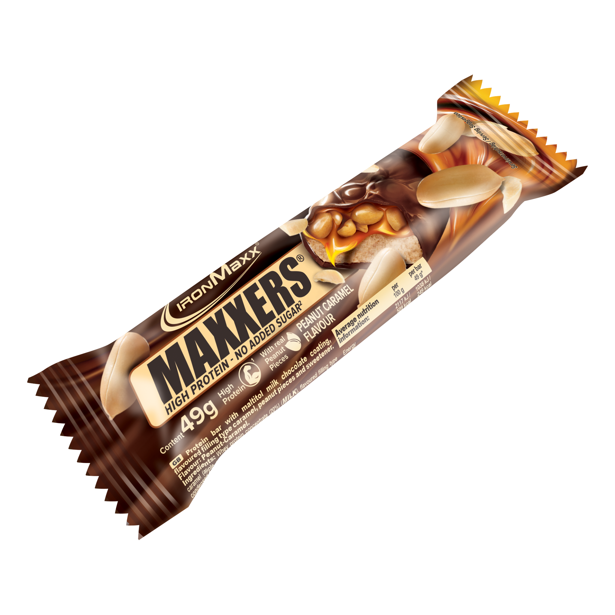 Maxxers (49g) - Peanut Caramel