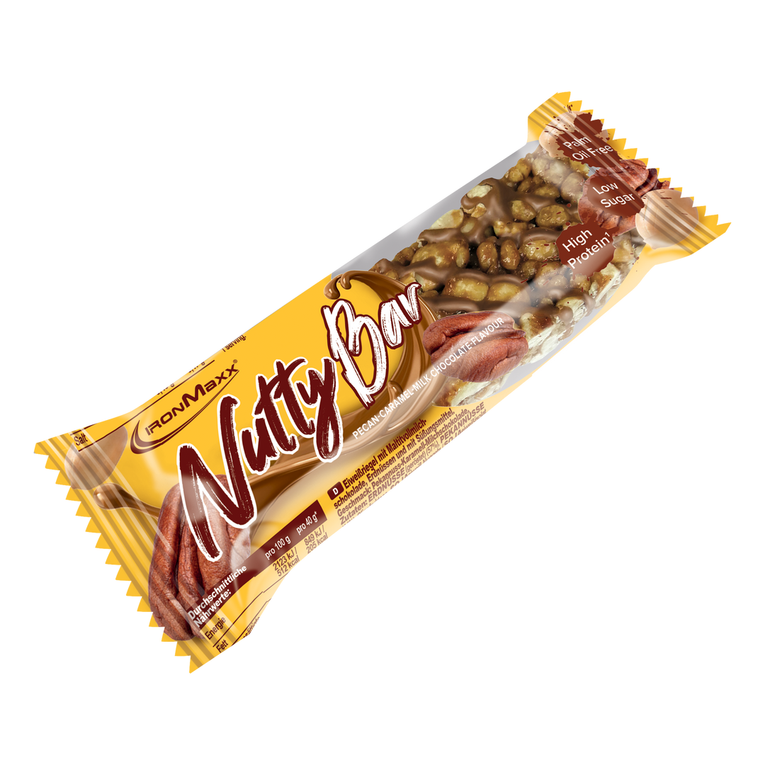 Nutty Bar (40g) - Pecannoot Karamel Melk <tc>Chocolate</tc>