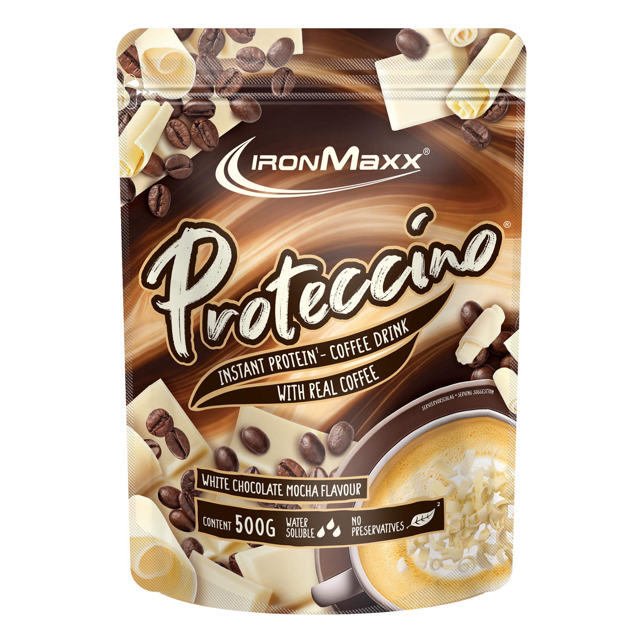 <tc>Proteccino (500g) - White Chocolate Mocha</tc>