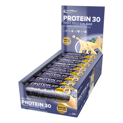 <tc>Protein</tc> 30 <tc>Protein</tc> Barras (24x35g) - Tarta de Queso con Arándanos