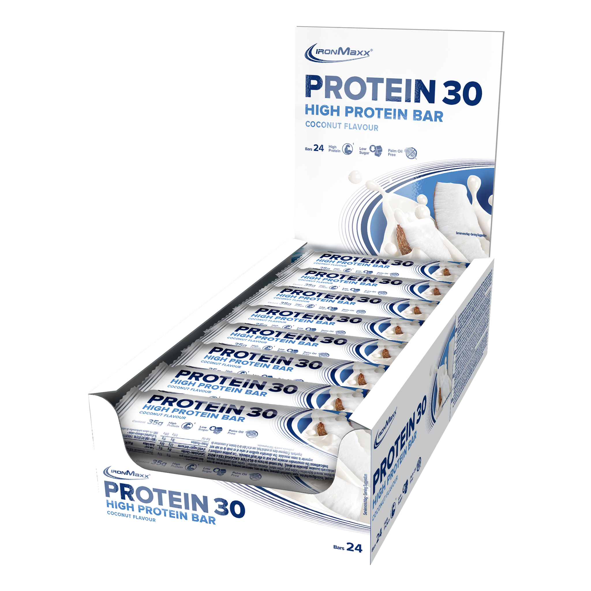 <tc>Protein</tc> 30 <tc>Protein</tc> Batonów (24x35g) - <tc>Coconut</tc>