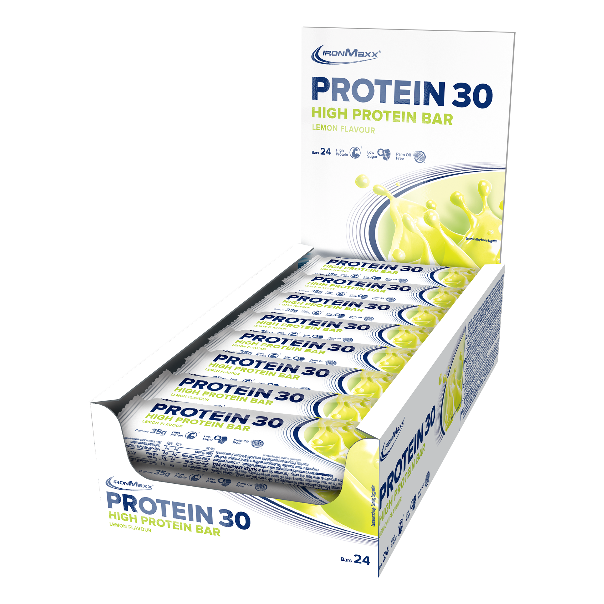<tc>Protein</tc> 30 <tc>Protein</tc> Barras (24x35g) - Limón