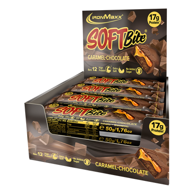 <tc>Softbite</tc> (12x50g) - <tc>Caramel Chocolate</tc>