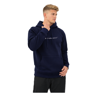 Sweat à capuche bleu foncé unisexe - M
