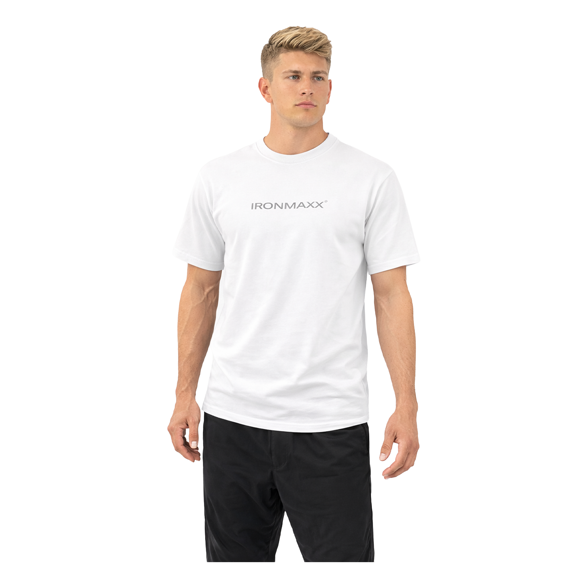 T-shirt Wit - Heren M