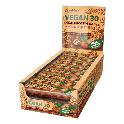 Vegan 30 Protein Riegel (24x35g) - Almond Cookie