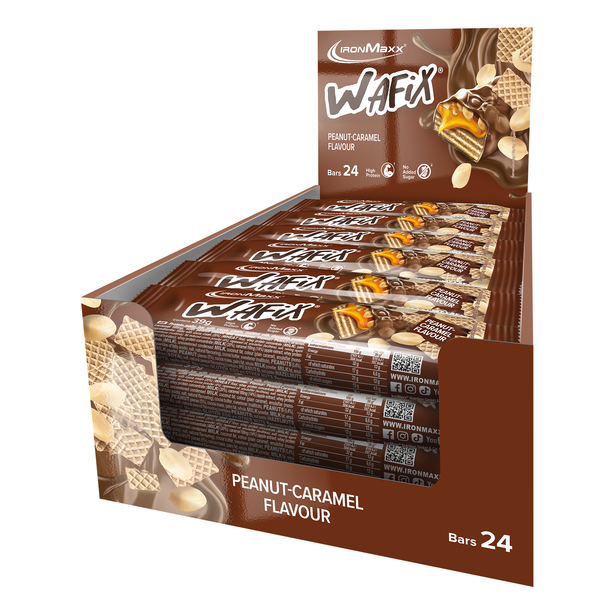Wafix (24x39g) - Peanut Caramel
