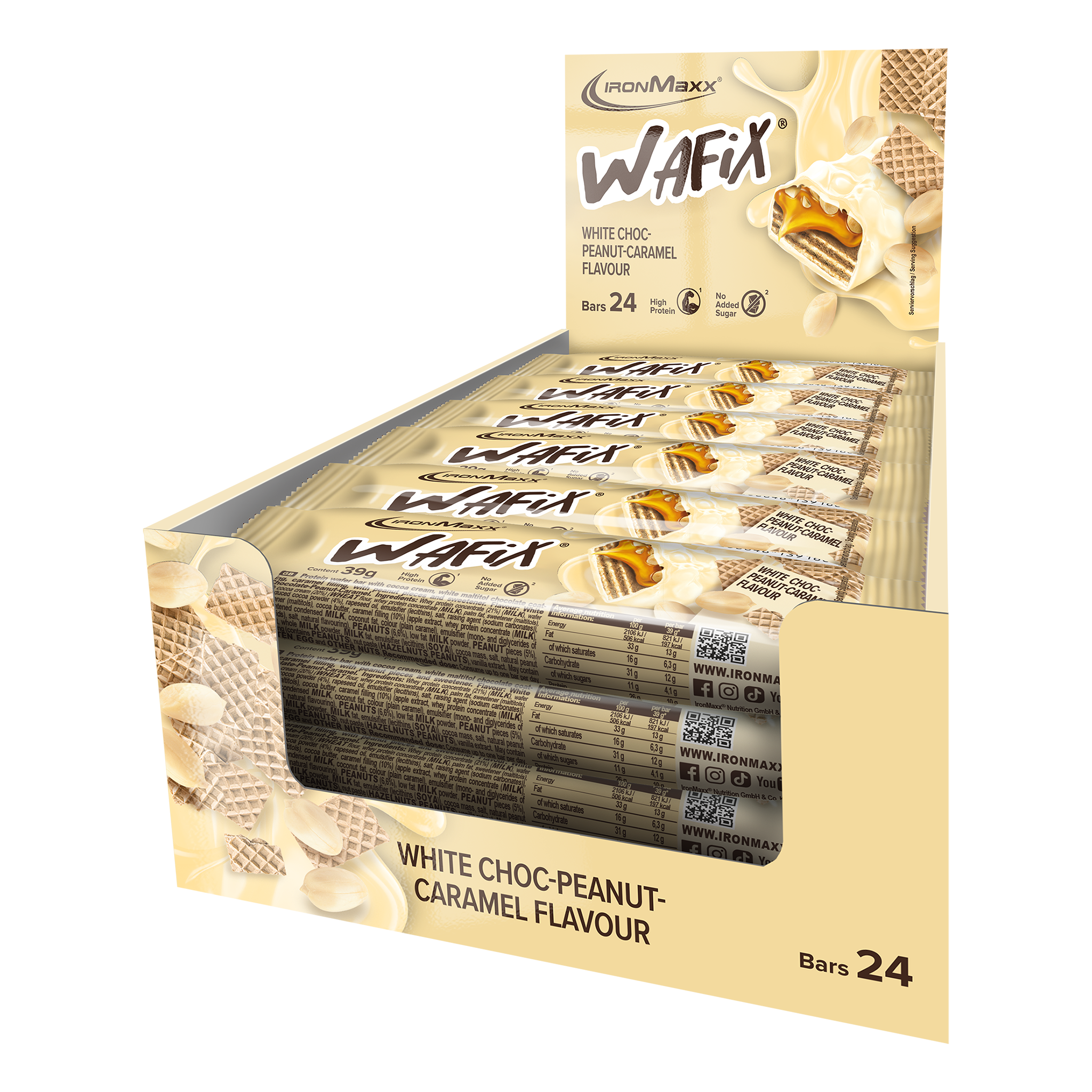 Wafix (24x39g) - White Peanut Caramel