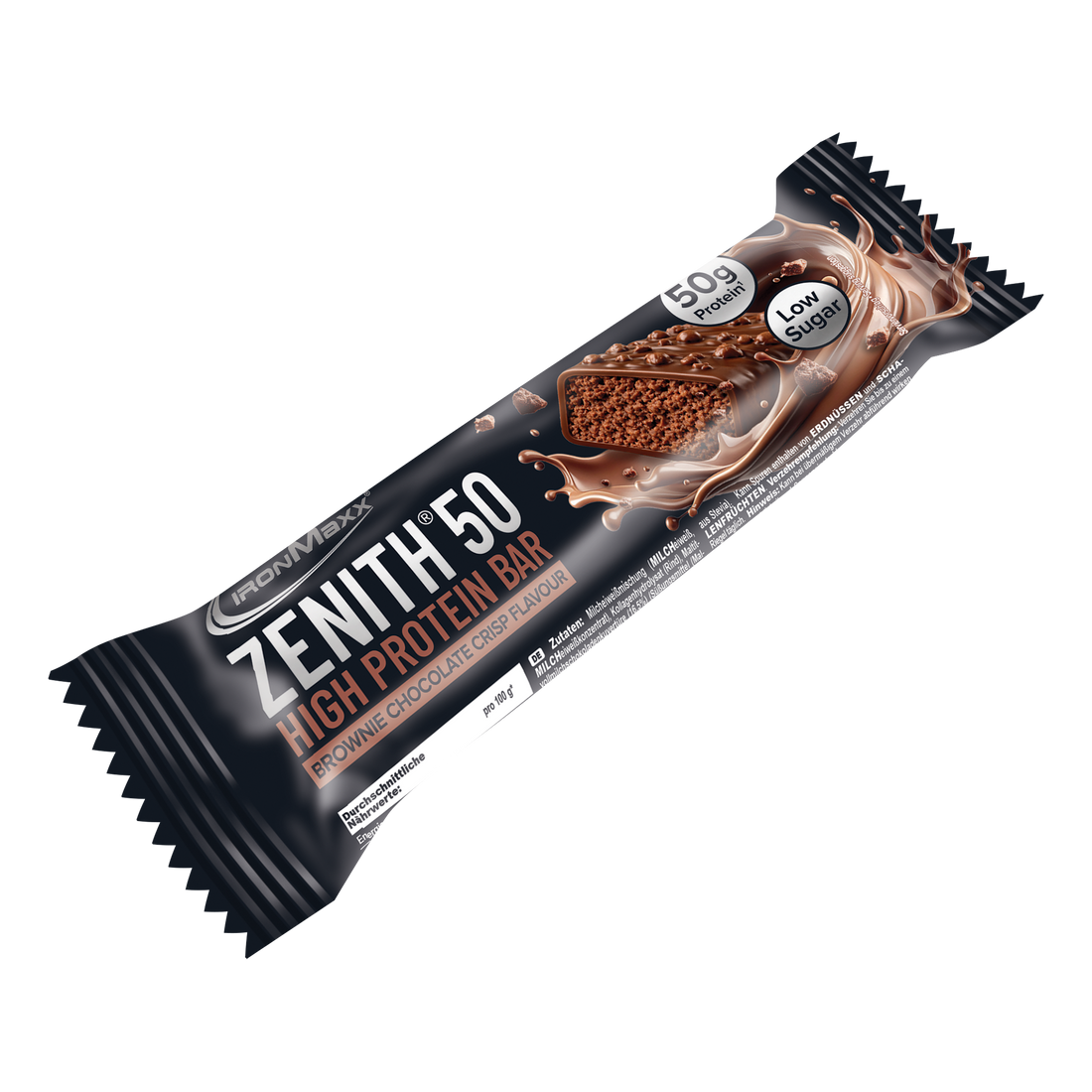 ZENITH® 50 Protein Riegel (100g) - Brownie Chocolate Crisp