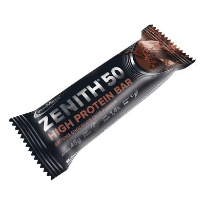 <tc>ZENITH® 50</tc> <tc>Protein</tc> Barrita (45g) - <tc>Brownie Chocolate Crisp</tc>