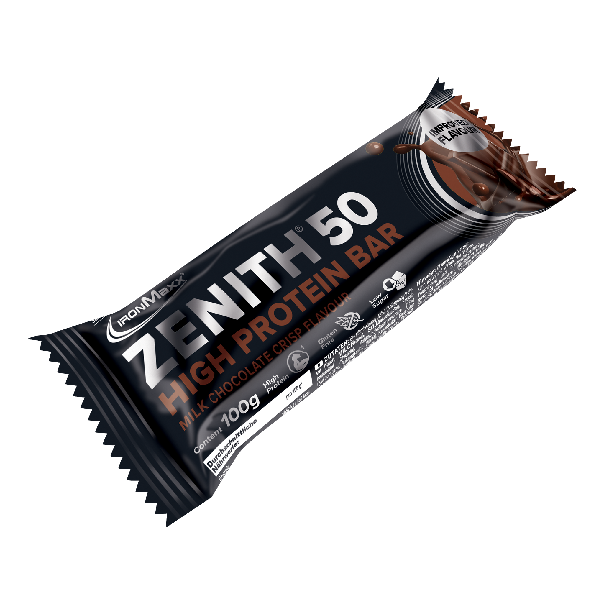 <tc>ZENITH® 50</tc> <tc>Protein</tc> Barre (100g) - Chocolat Croquant