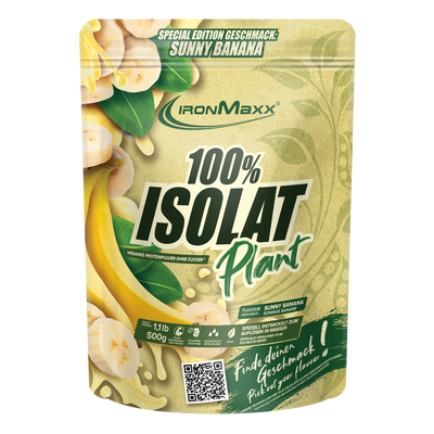 100% Isolat Plant (500g) - Plátano Soleado
