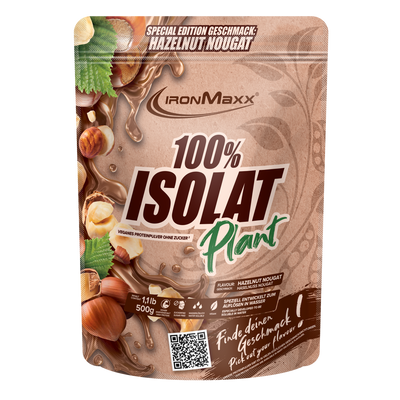 100% Isolato Vegetale (500g) - Nocciola Nougat