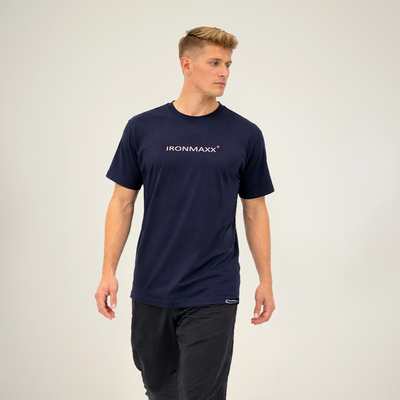 Camiseta Hombre Azul Oscuro - Hombre L
