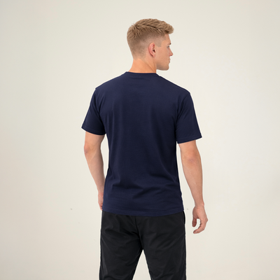 Camiseta Hombre Azul Oscuro - Hombre L