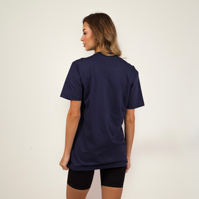 T-shirt damski granatowy - damski S