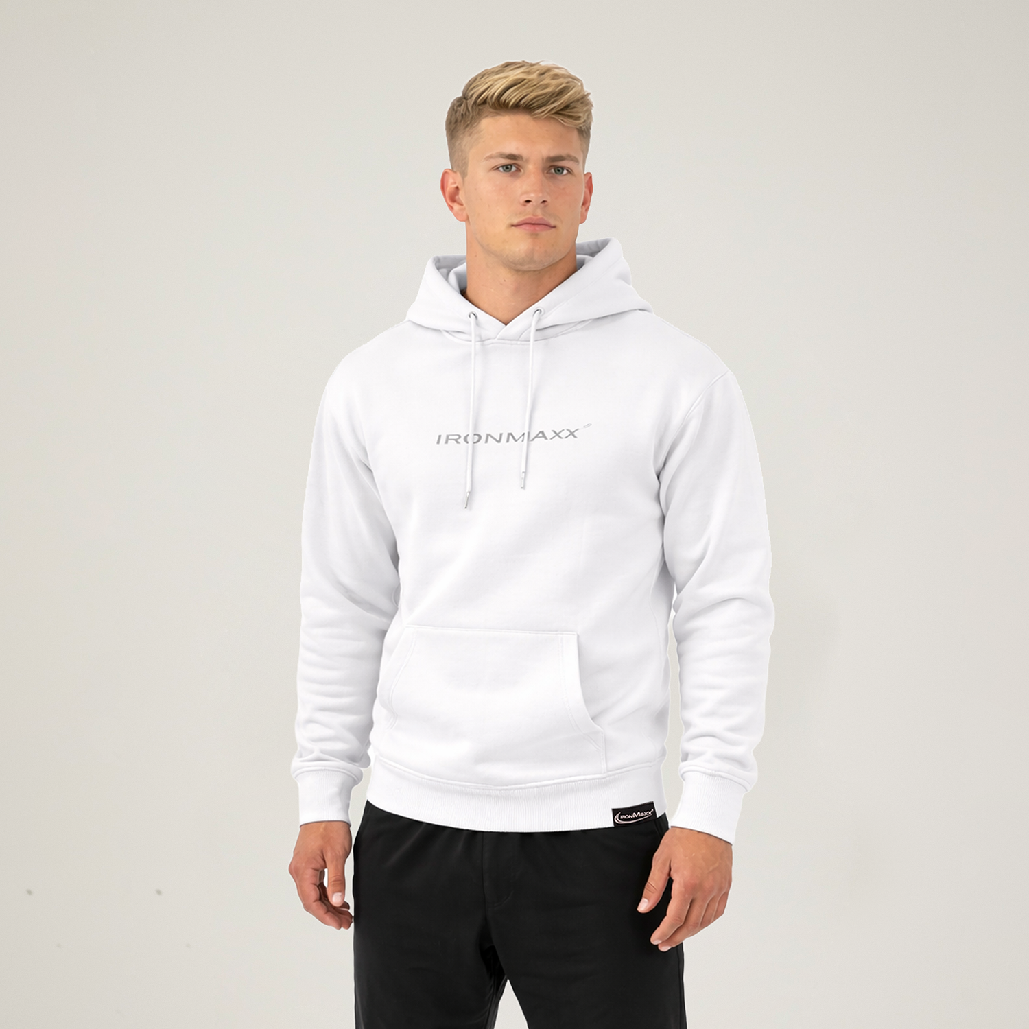 Hoodie Weiß Unisex - XS