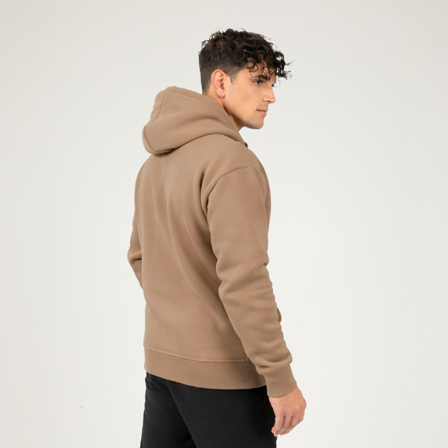 Hoodie Beige Unisex - S