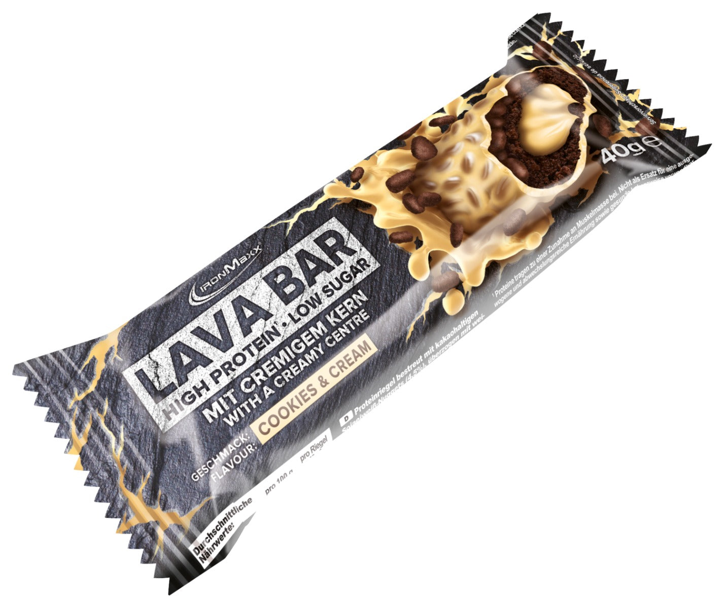 <tc>Lava Bar</tc> <tc>Protein</tc> Batoniki (18x40g) - Cookies and Cream