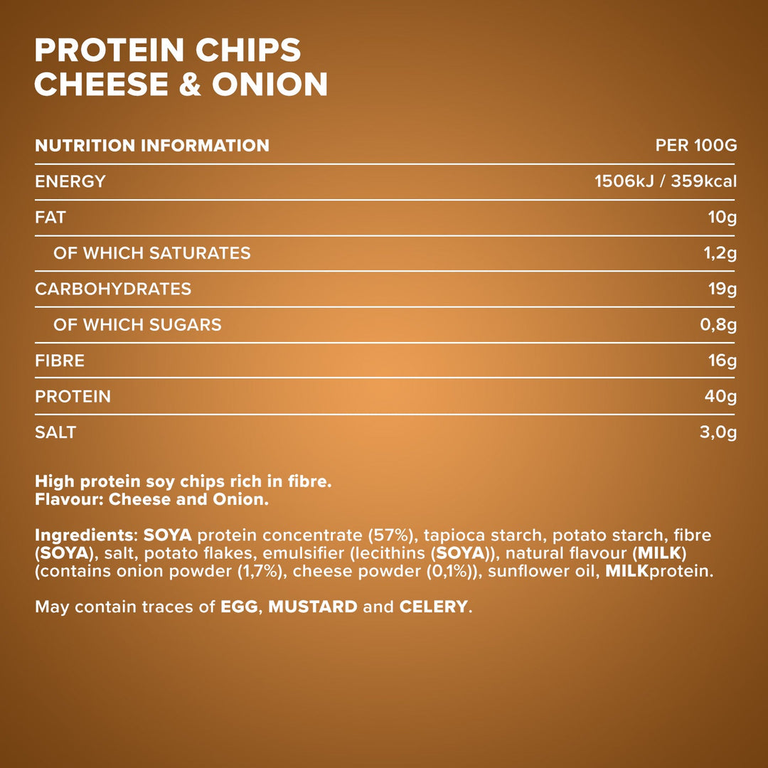 <tc>Protein Chips 40</tc> (50g) - Cheese & Onion