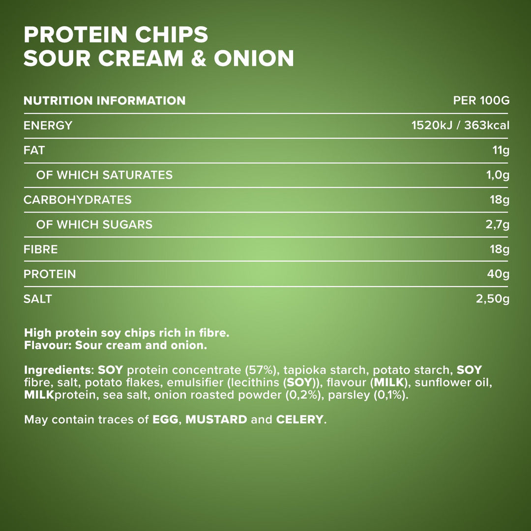 <tc>Protein Chips 40</tc> (50g) - Sour Cream & Onion