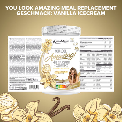 Amazing Food Substitut de Repas (550G) - <tc>Vanilla Ice Cream</tc>
