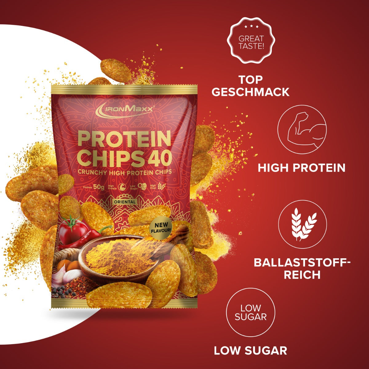 <tc>Protein Chips 40</tc> (50g) - Oriental